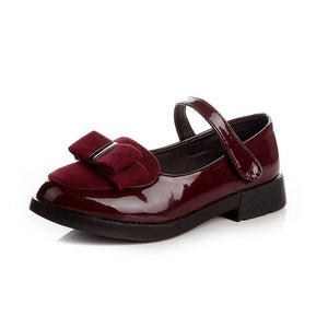 spring autumn kids solid classic princess shoes