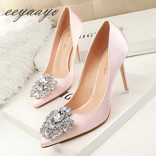 2020 New Spring/Autumn Pumps High Thin Heel Women Shoes