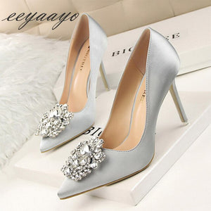 2020 New Spring/Autumn Pumps High Thin Heel Women Shoes