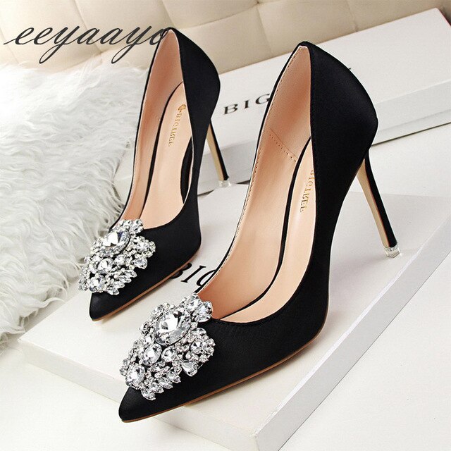 2020 New Spring/Autumn Pumps High Thin Heel Women Shoes