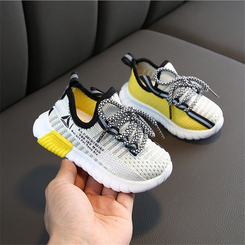 2020 Children Shoes Sport  Breathable Infant  Soft Bottom Non-slip Casual Kids Shoes