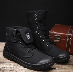 2020 Fashion High Top Sneakers Canvas Shoes Men Trainers size 39-45