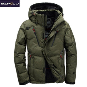 2020 High Quality 90% White Duck Down Jacket Warm Brand Clothing  winter Jacket