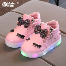 Load image into Gallery viewer, Children Glowing Sneakers Kid  cute shoes