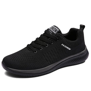 ZHENBAILI Trainers Comfortable 2019 Women Male Flat Sport Shoes