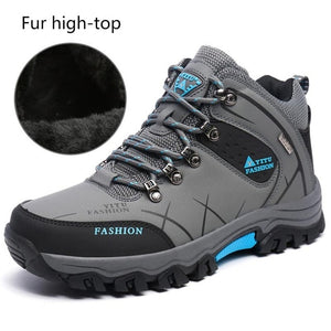 High quality ankle snow boots men 2020