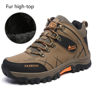 High quality ankle snow boots men 2020