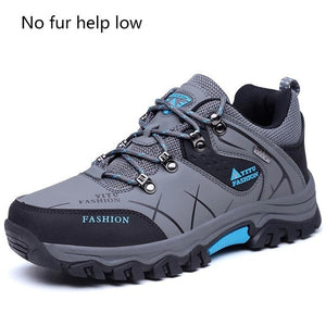 High quality ankle snow boots men 2020
