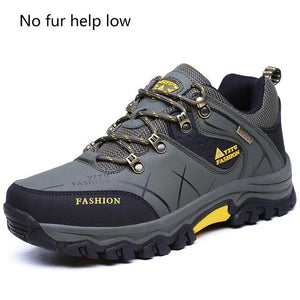 High quality ankle snow boots men 2020