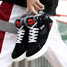Load image into Gallery viewer, High Top Sneakers Warm Winter Plush Women Shoes