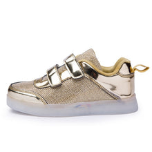 Load image into Gallery viewer, USB Charging Basket Led Children Shoes With Light Up Boys&amp;Girls