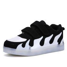 Load image into Gallery viewer, USB Charging Basket Led Children Shoes With Light Up Boys&amp;Girls