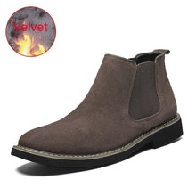 Load image into Gallery viewer, Fashion Tide Mens Shoes  Genuine Leather  Slip on Great Design