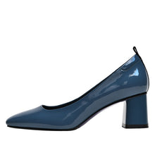 Load image into Gallery viewer, Genuine Leather Pumps Women Square Toe Footwear 2020