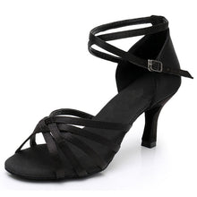 Load image into Gallery viewer, New Latin Dance Shoes For Women Tango Heels soft  5/7cm Ballroom Dance
