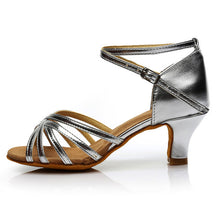 Load image into Gallery viewer, New Latin Dance Shoes For Women Tango Heels soft  5/7cm Ballroom Dance