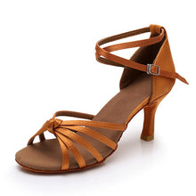 Load image into Gallery viewer, New Latin Dance Shoes For Women Tango Heels soft  5/7cm Ballroom Dance