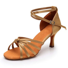 Load image into Gallery viewer, New Latin Dance Shoes For Women Tango Heels soft  5/7cm Ballroom Dance