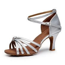 Load image into Gallery viewer, New Latin Dance Shoes For Women Tango Heels soft  5/7cm Ballroom Dance