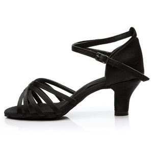 New Latin Dance Shoes For Women Tango Heels soft  5/7cm Ballroom Dance