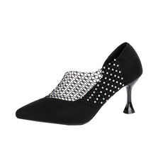 Load image into Gallery viewer, 2020 Crystal Sexy Wedding Party Shoes for Women High Heels Thin  Summer Shoes