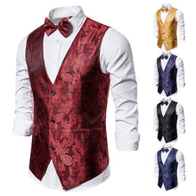 Load image into Gallery viewer, Banquet Wedding Waistcoat Party Waistcoat
