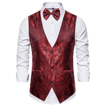 Load image into Gallery viewer, Banquet Wedding Waistcoat Party Waistcoat