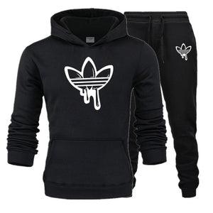 2020 New Two Pieces Set Fashion Hooded Sweatshirts Sportswear Men