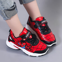 Load image into Gallery viewer, Spiderman Waterproof Leather Children Running Shoes
