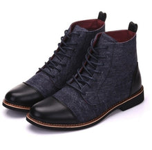 Load image into Gallery viewer, YWEEN Casual Lace Up shoes Booties Oxfords Fashion Leather Boots Men