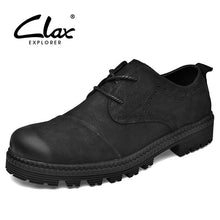 Load image into Gallery viewer, Leather Shoe Walking Footwear Soft Black Fashion