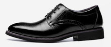 Load image into Gallery viewer, Lace-Up Bullock Business Dress  Male Formal Shoes New High Quality