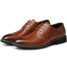 Load image into Gallery viewer, Lace-Up Bullock Business Dress  Male Formal Shoes New High Quality