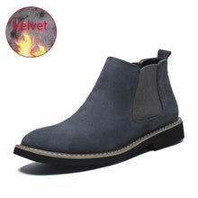 Load image into Gallery viewer, Fashion Tide Mens Shoes  Genuine Leather  Slip on Great Design