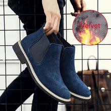 Load image into Gallery viewer, Fashion Tide Mens Shoes  Genuine Leather  Slip on Great Design