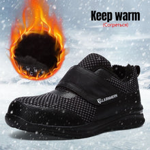 Load image into Gallery viewer, Men&#39;s Safety Shoes Steel Toe Construction Protective  Shockproof