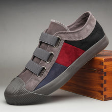 Load image into Gallery viewer, New Men Soft Canvas Shoes Breathable Fashion Elastic band Mixed Colors