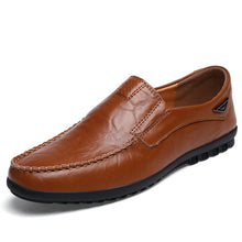 Load image into Gallery viewer, Hot Sale Genuine Leather Men Shoes Casual flat men