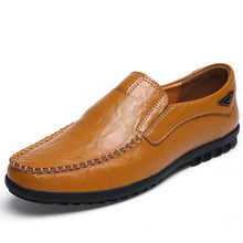Load image into Gallery viewer, Hot Sale Genuine Leather Men Shoes Casual flat men