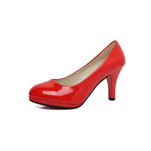 Load image into Gallery viewer, 2020 The New Women Pumps Leather High Heels Wedding Plus Size 34-42