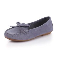 Load image into Gallery viewer, Women Breathable Butterfly-knot Casual Shoes Fashion Flock