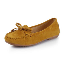 Load image into Gallery viewer, Women Breathable Butterfly-knot Casual Shoes Fashion Flock