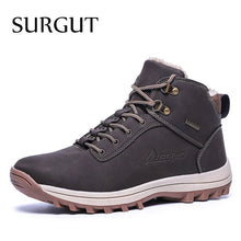 Load image into Gallery viewer, 2020 Fashion Winter Snow Boots For Men High Top Super Warm Plush Warm Ankle Boots