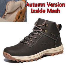 Load image into Gallery viewer, 2020 Fashion Winter Snow Boots For Men High Top Super Warm Plush Warm Ankle Boots