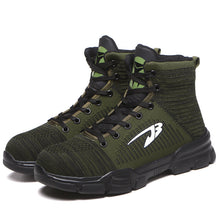 Load image into Gallery viewer, Man Toe Breathable Non Slip Light Weight Fashionable Anti Smashing Puncture Proof Ourdoors High Cut