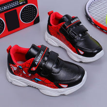 Load image into Gallery viewer, Spiderman Waterproof Leather Children Running Shoes
