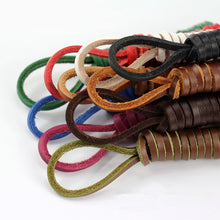 Load image into Gallery viewer, Leather shoes Cowhide Cutting Laces Casual Shoelaces