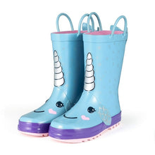 Load image into Gallery viewer, Rain Boots Cute Unicorn Printed Children&#39;s Rubber