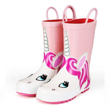 Load image into Gallery viewer, Rain Boots Cute Unicorn Printed Children&#39;s Rubber