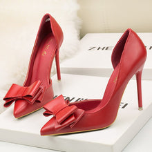 Load image into Gallery viewer, 2020 Fashion Delicate High Heel Shoes Pumps Pointed Toe 10.5CM Thin Dress Shoes